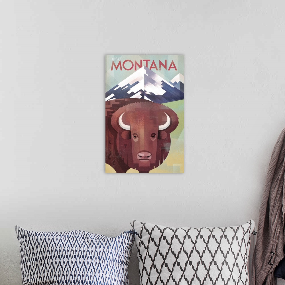 A bohemian room featuring Montana