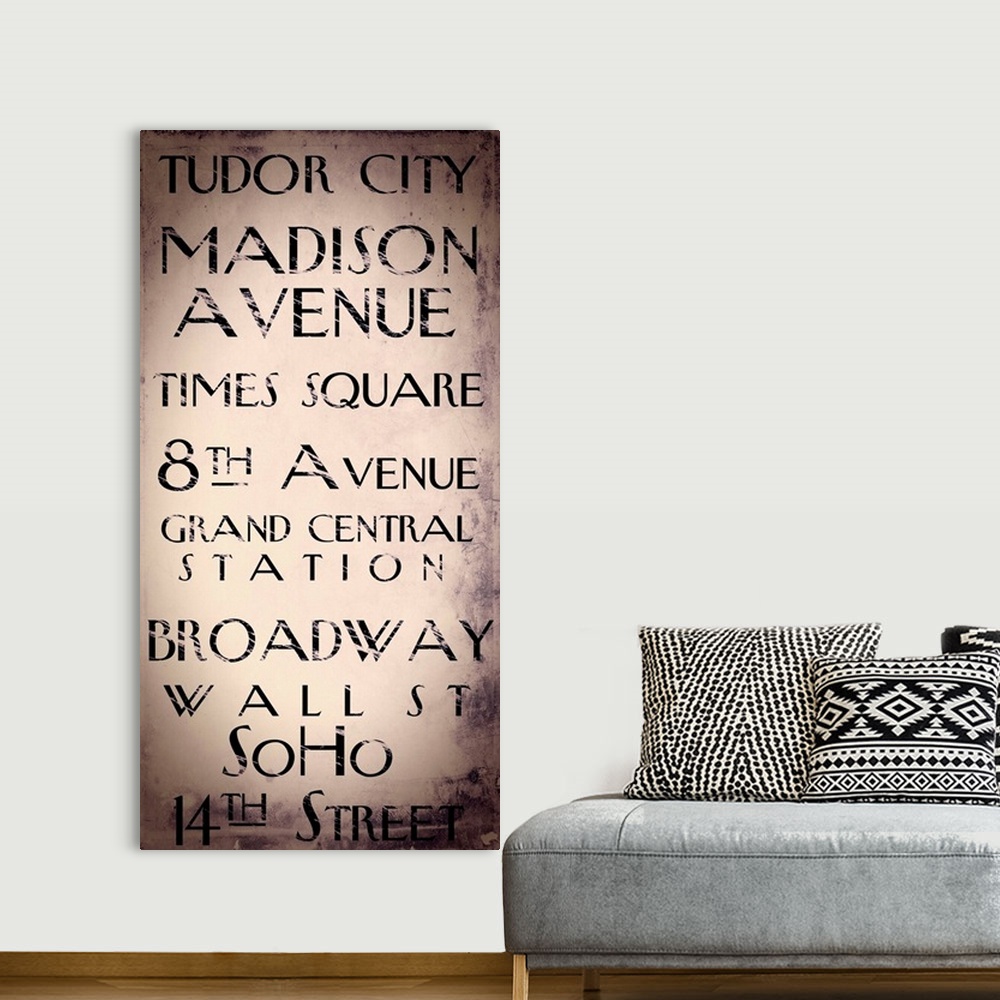 A bohemian room featuring New York City II