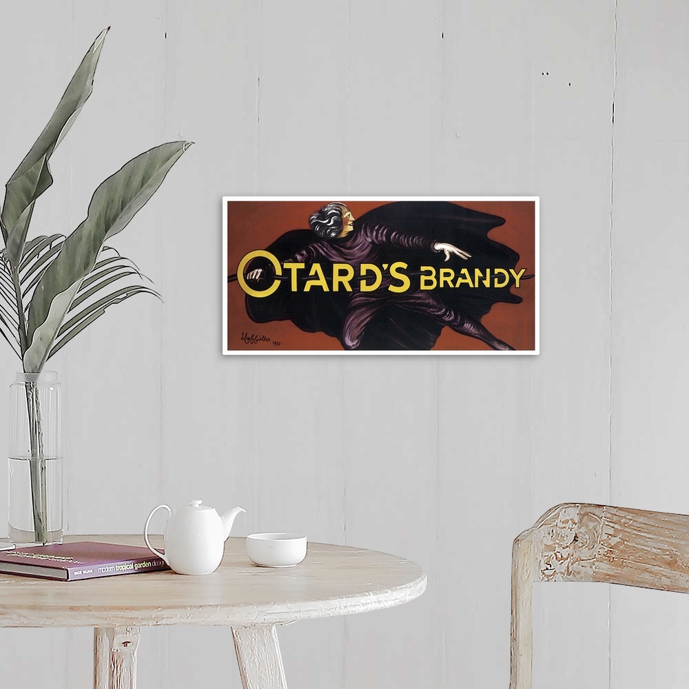 A farmhouse room featuring Otard's Brandy - Vintage Liquor Advertisement