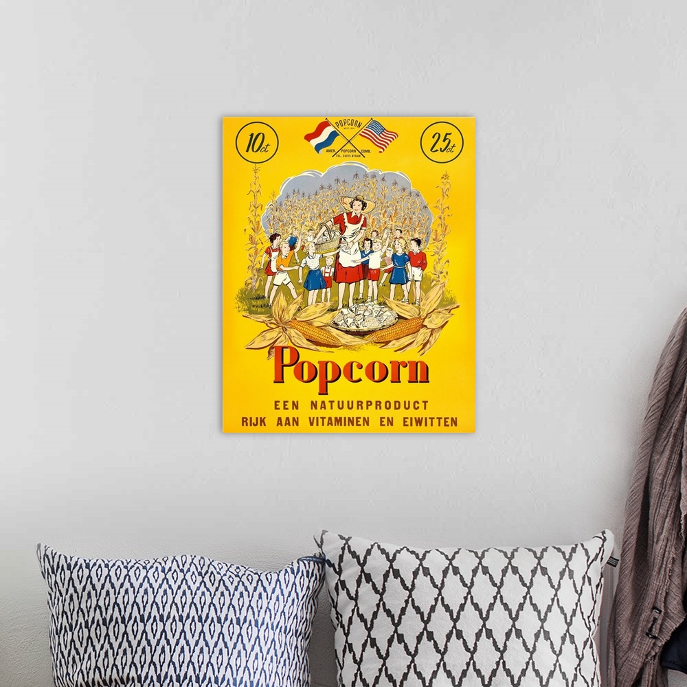 A bohemian room featuring Popcorn