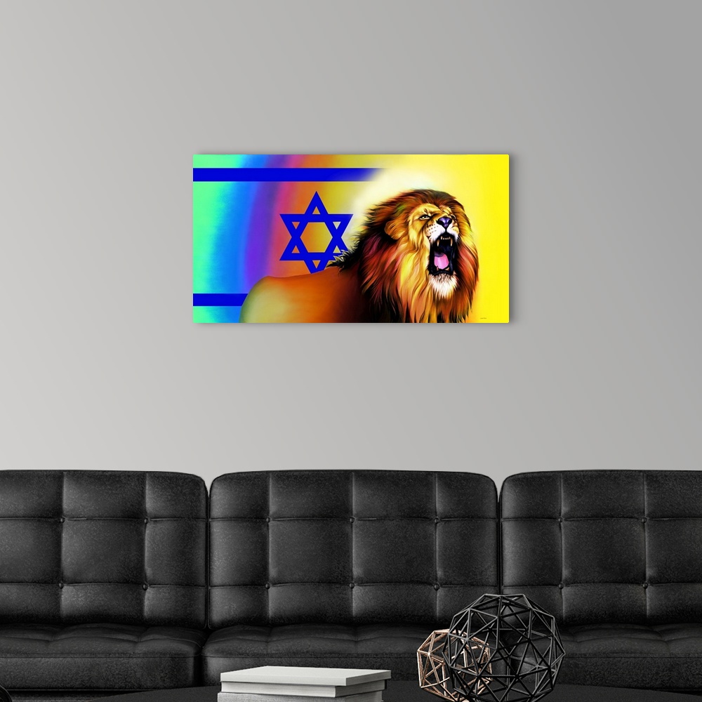 A modern room featuring Roaring Lion Star