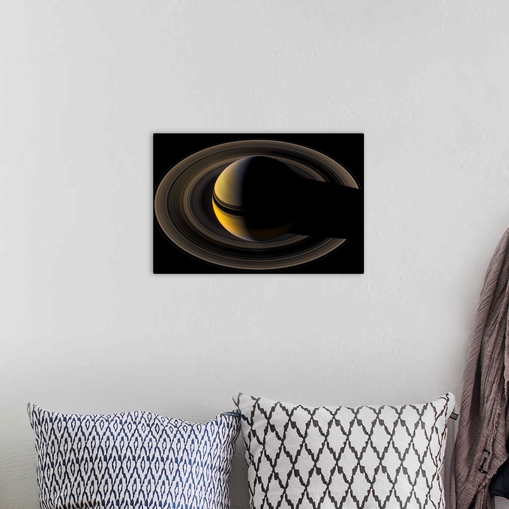 A bohemian room featuring Saturn On the Final Frontier