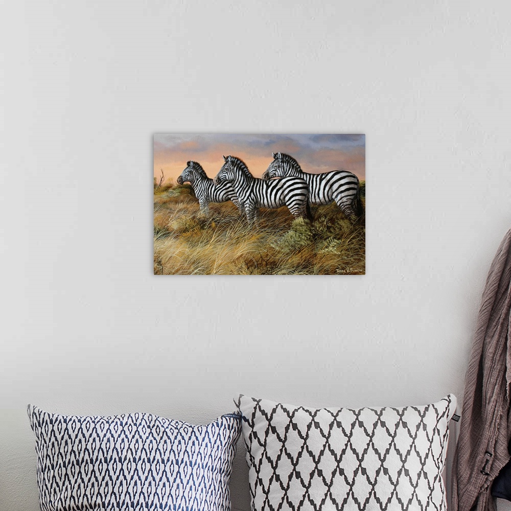 A bohemian room featuring Serengeti Sunset
