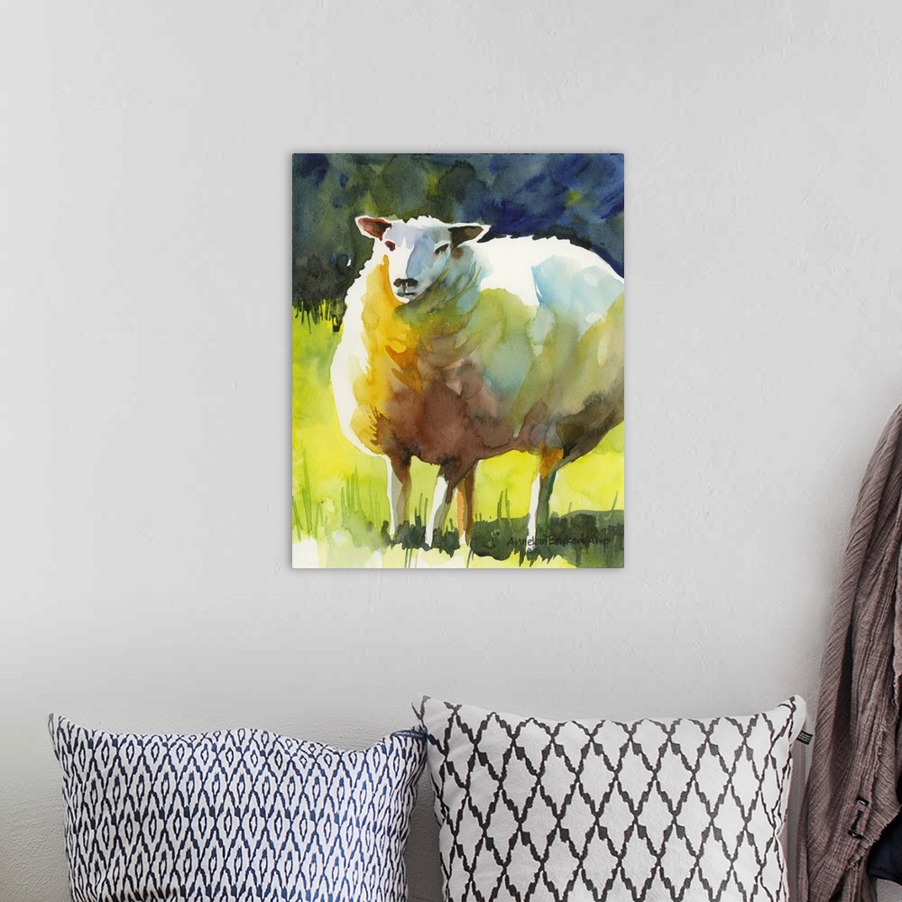 A bohemian room featuring Sheep I