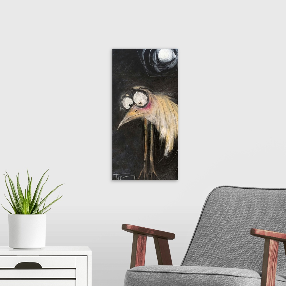 A modern room featuring Snipe And Full Moon