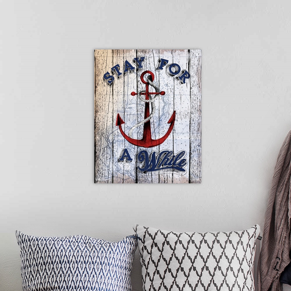 A bohemian room featuring Stay Anchor