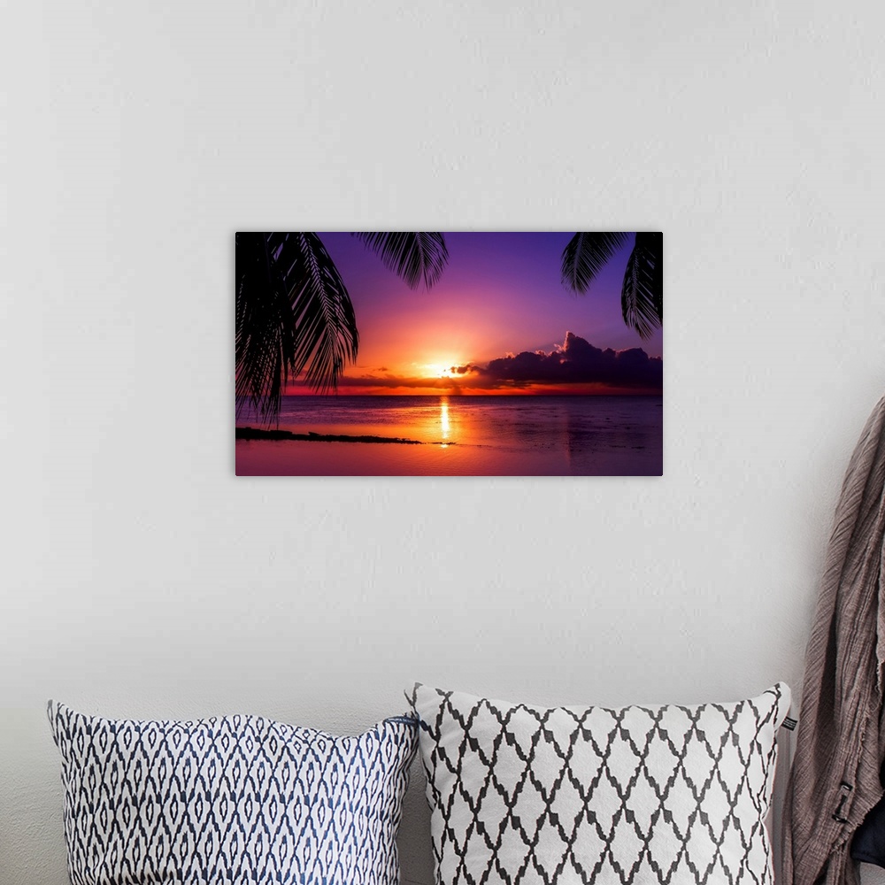 A bohemian room featuring Tahiti Sunset