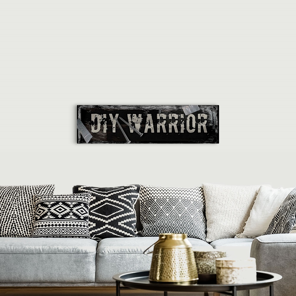 A bohemian room featuring Warrior