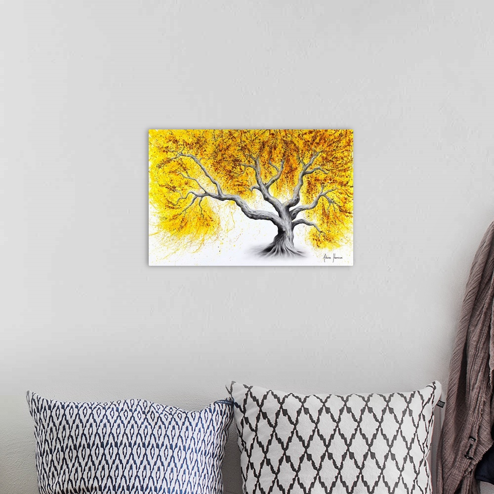 A bohemian room featuring Sunshine Tree