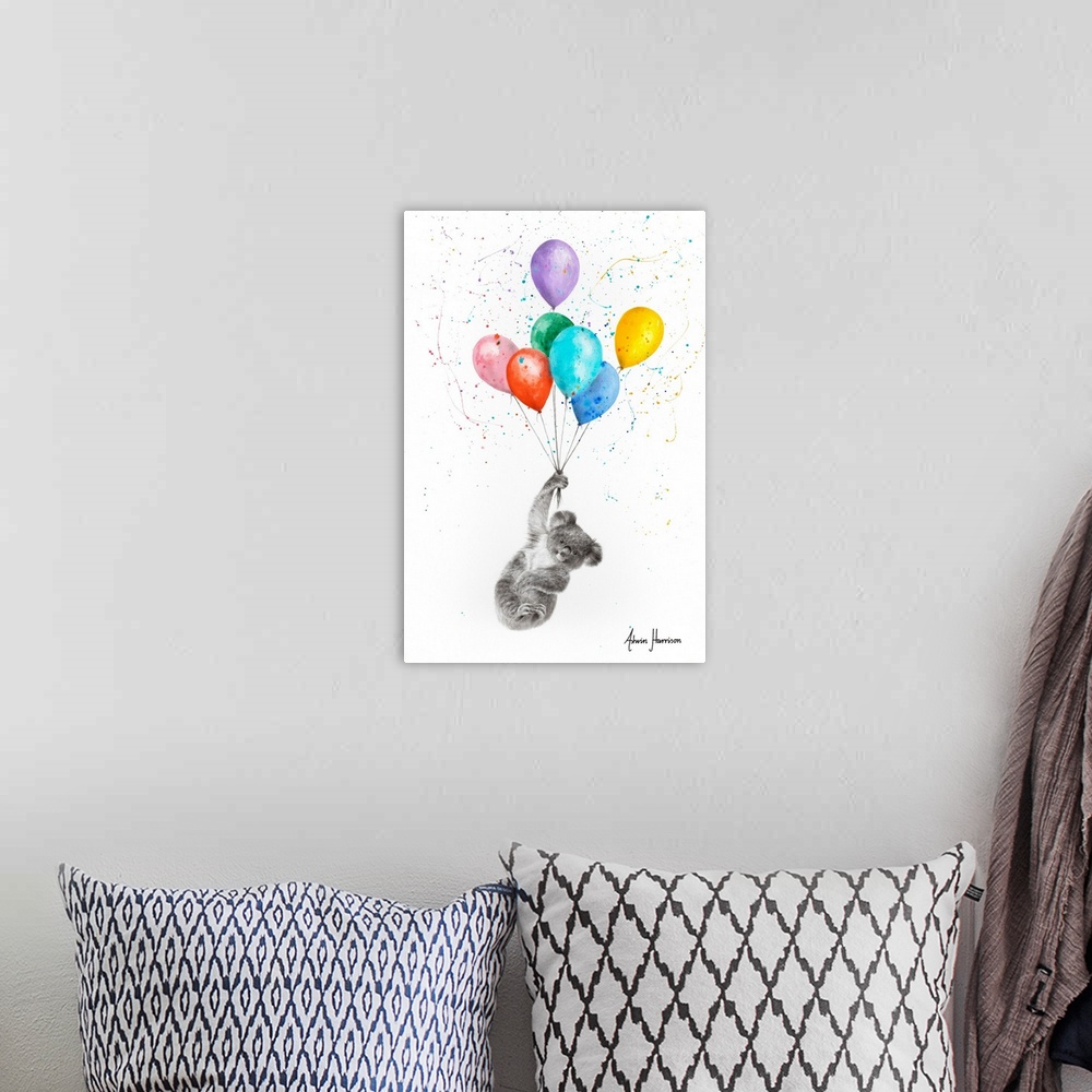 A bohemian room featuring The Koala And The Balloons