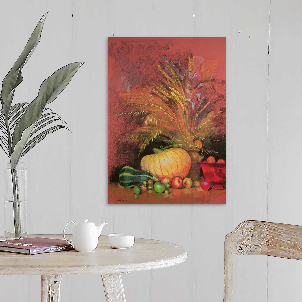 A farmhouse room featuring Autumn Harvest