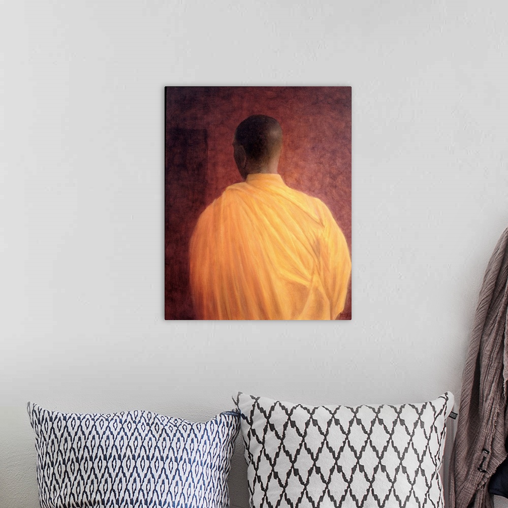 A bohemian room featuring Buddhist Monk, 2005