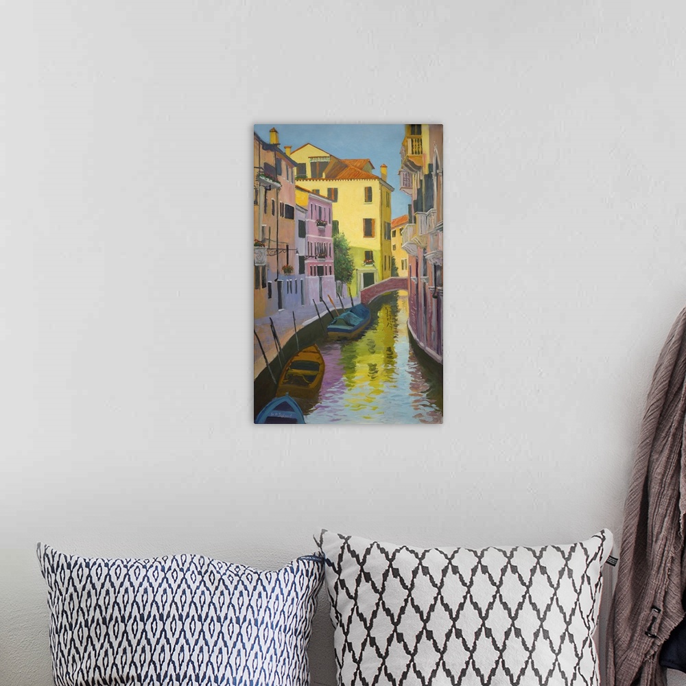 A bohemian room featuring Burano Canal