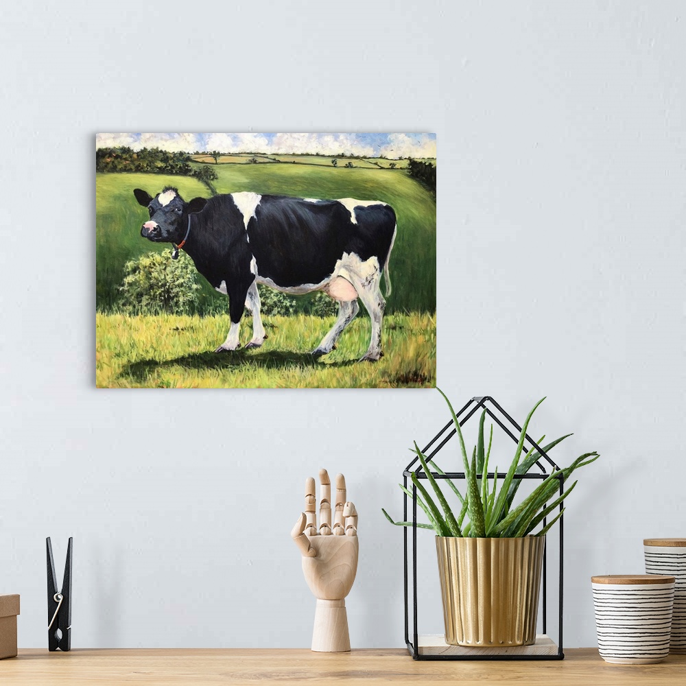 A bohemian room featuring Cow, 2021