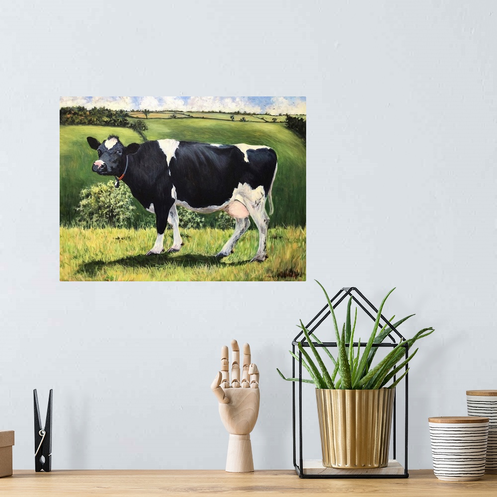 A bohemian room featuring Cow, 2021