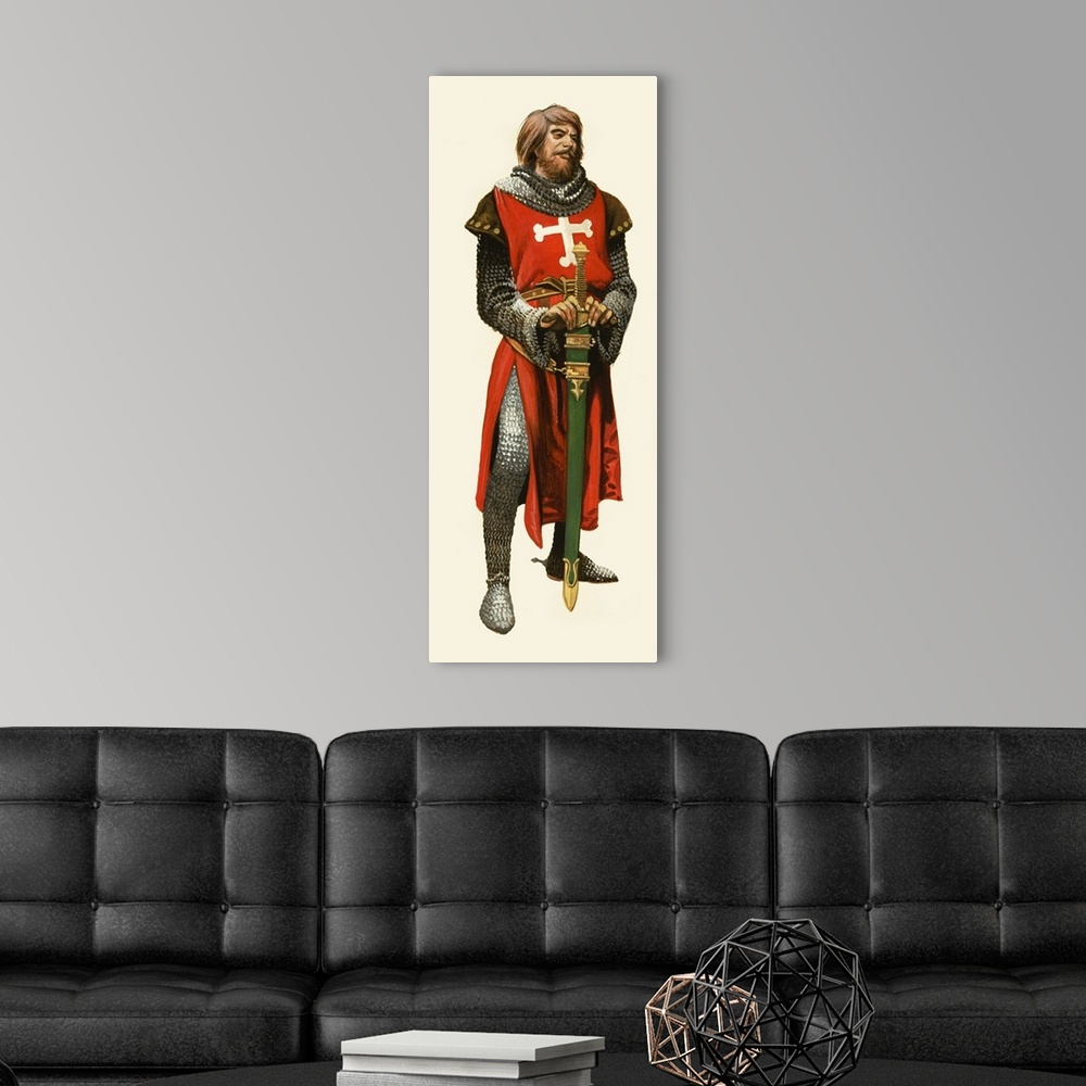 A modern room featuring Crusader