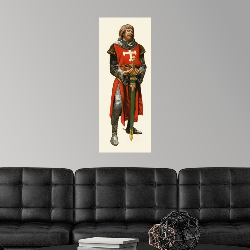 A modern room featuring Crusader