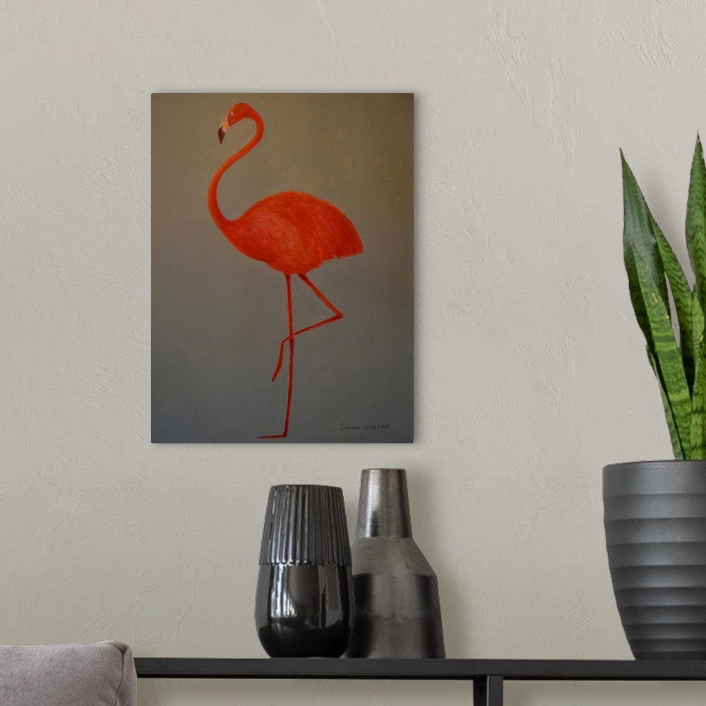 A modern room featuring Flamingo by Seligman, Lincoln