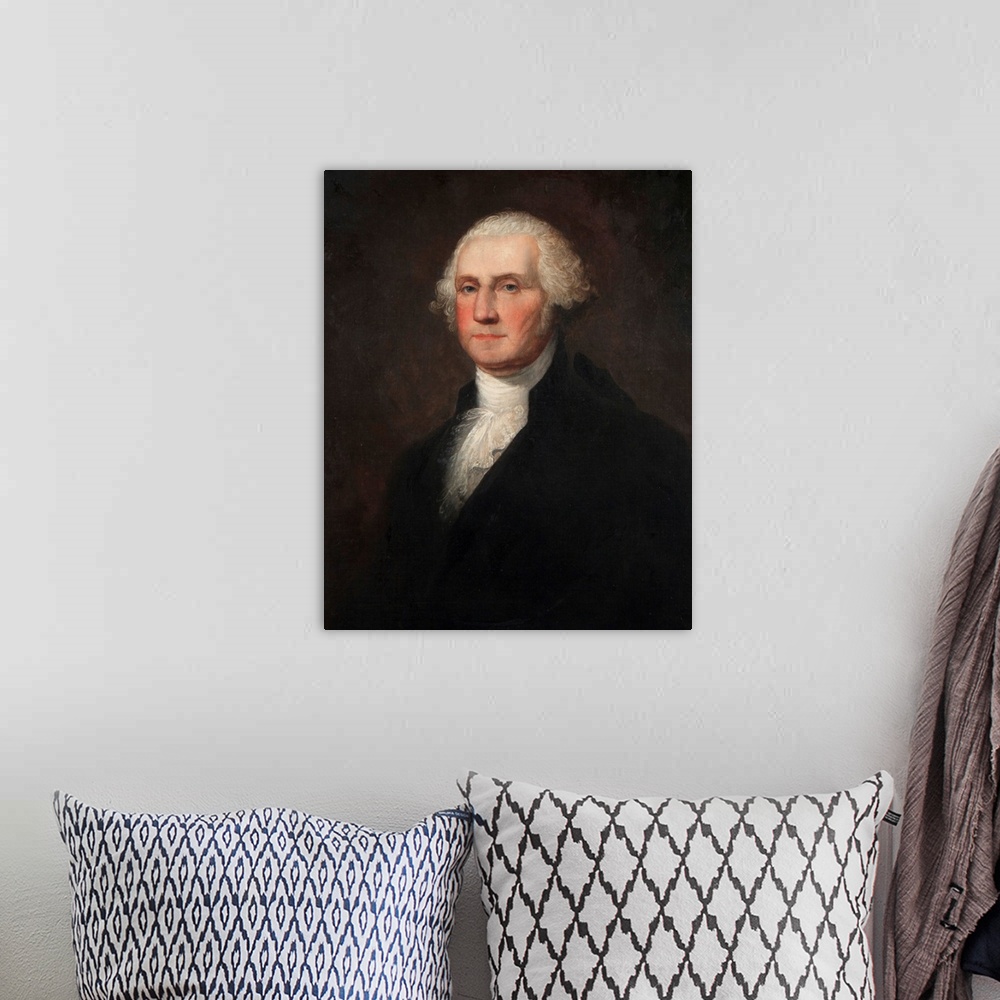 A bohemian room featuring George Washington