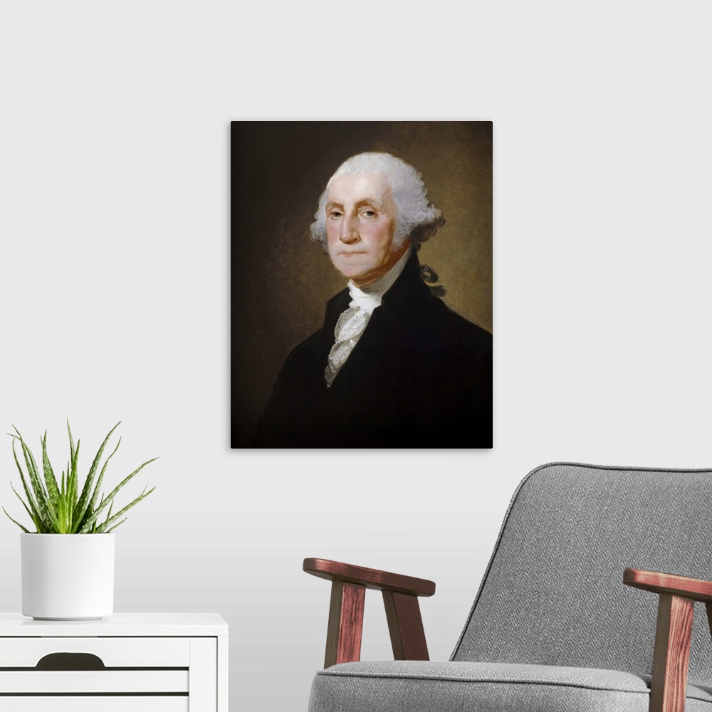 A modern room featuring George Washington, c.1821