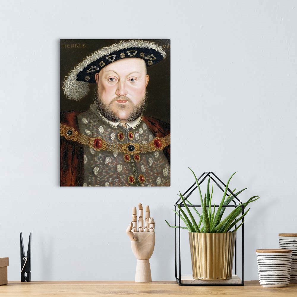 A bohemian room featuring Henry VIII (1491-1547), 1600