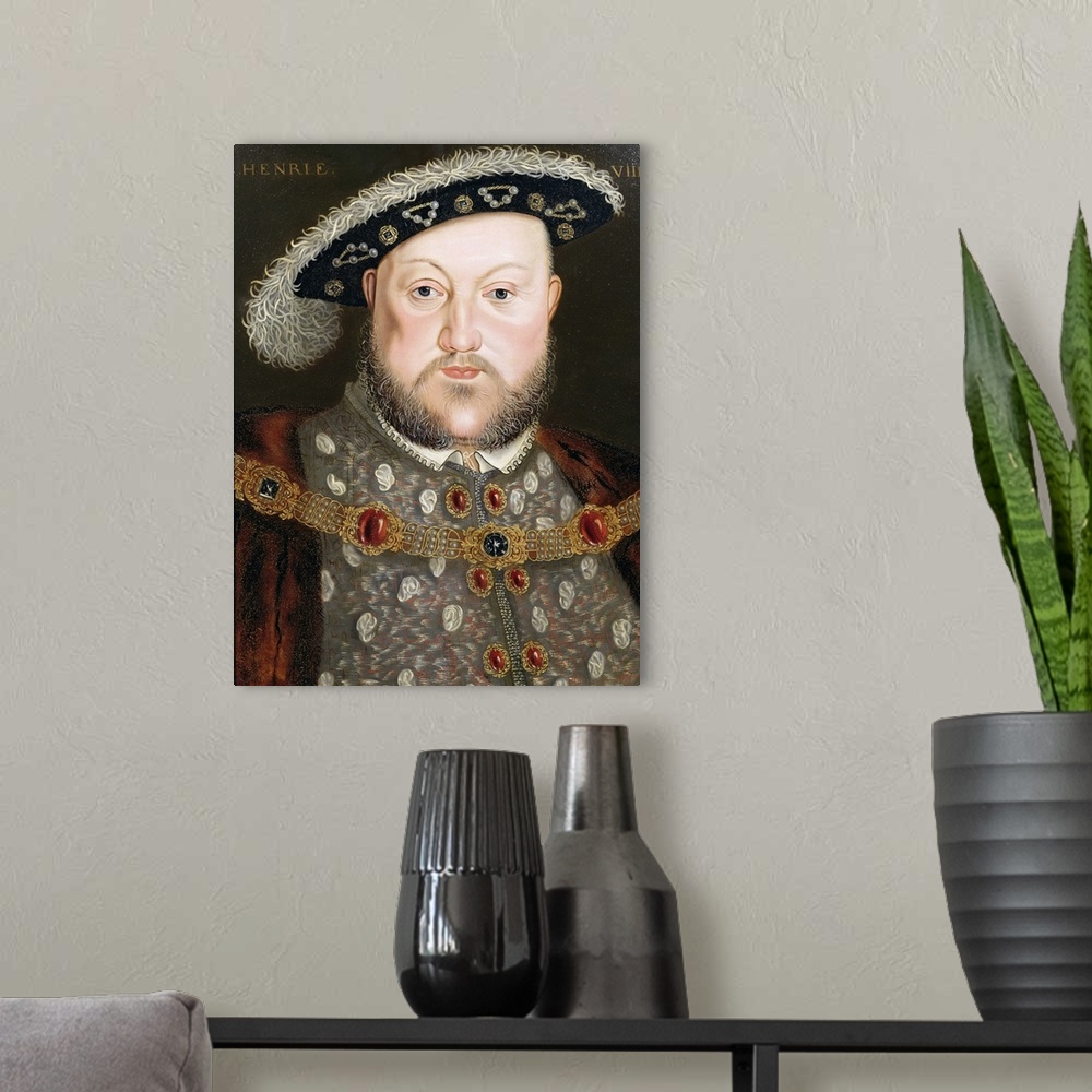 A modern room featuring Henry VIII (1491-1547), 1600
