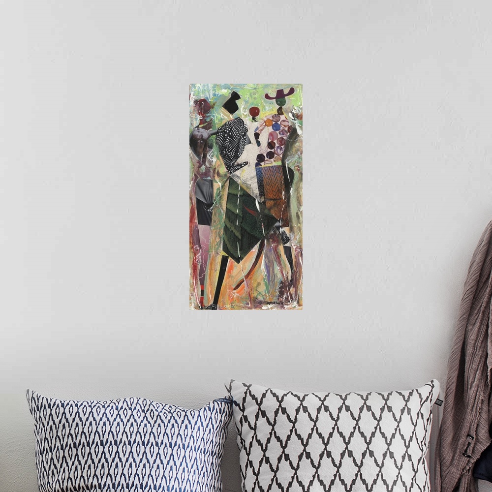 A bohemian room featuring Intrigued.  By Ikahl Beckford.