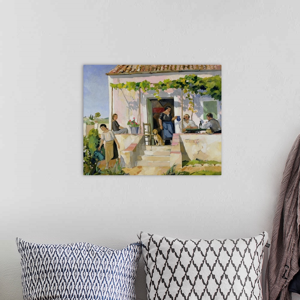A bohemian room featuring Le Mazet