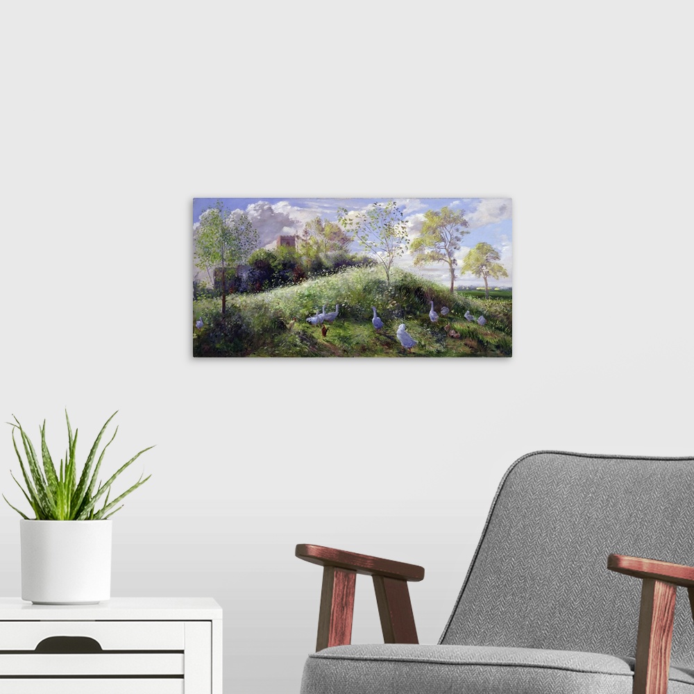 A modern room featuring Mount In May