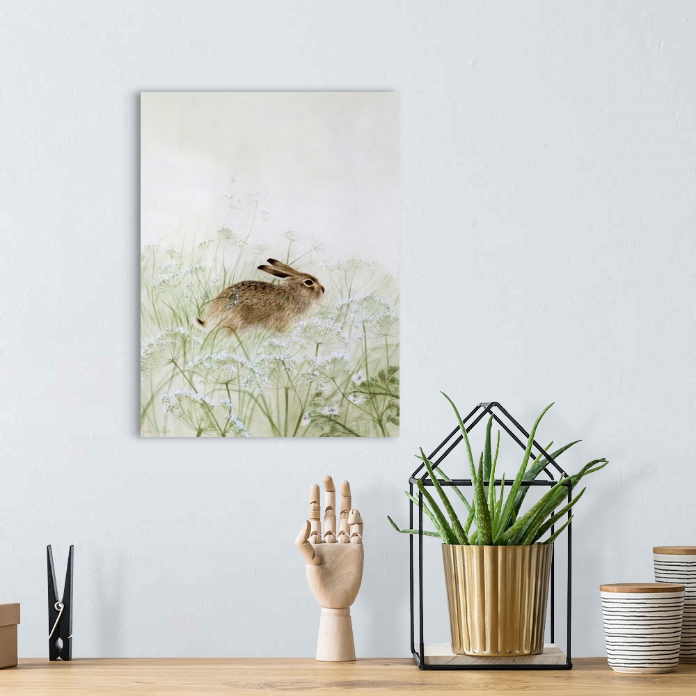 A bohemian room featuring Rabbit