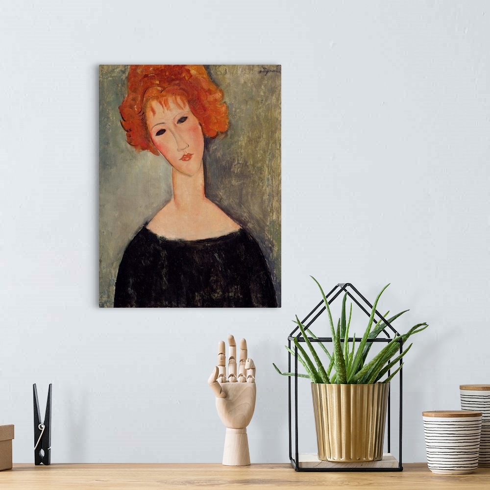 A bohemian room featuring Red Head