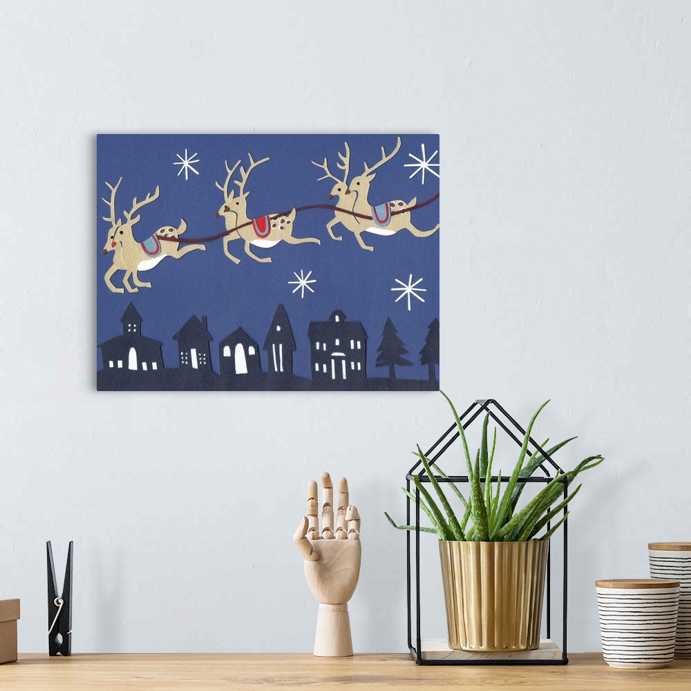 A bohemian room featuring Reindeer, 2014