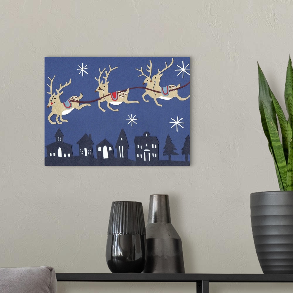 A modern room featuring Reindeer, 2014