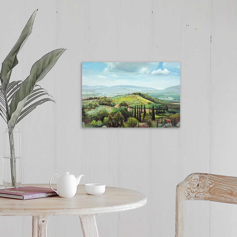 A farmhouse room featuring Rolling Hills, Pistoia, Tuscany