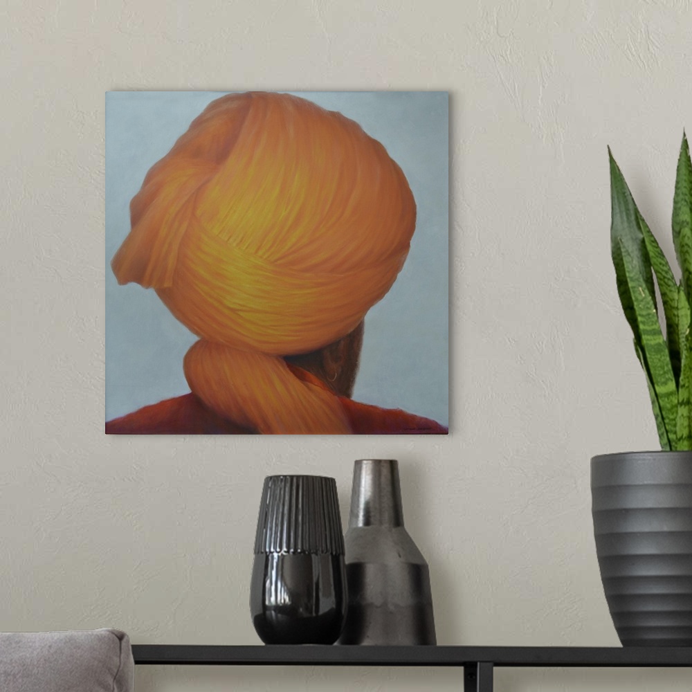 A modern room featuring Saffron Turban