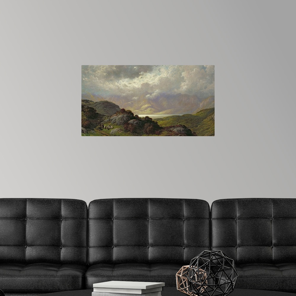 A modern room featuring Scottish Landscape