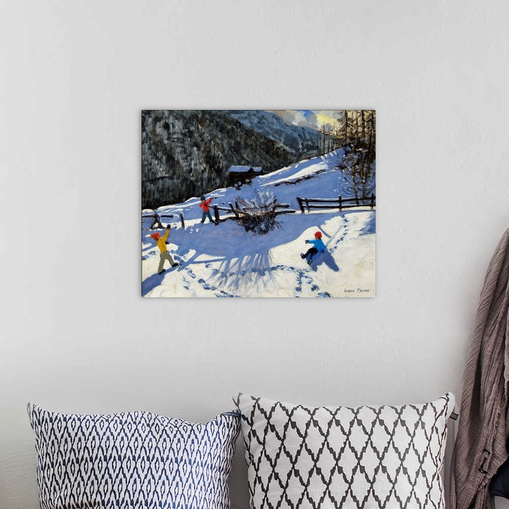 A bohemian room featuring Snowballers, Zermatt