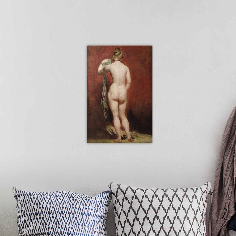 A bohemian room featuring Standing Female Nude