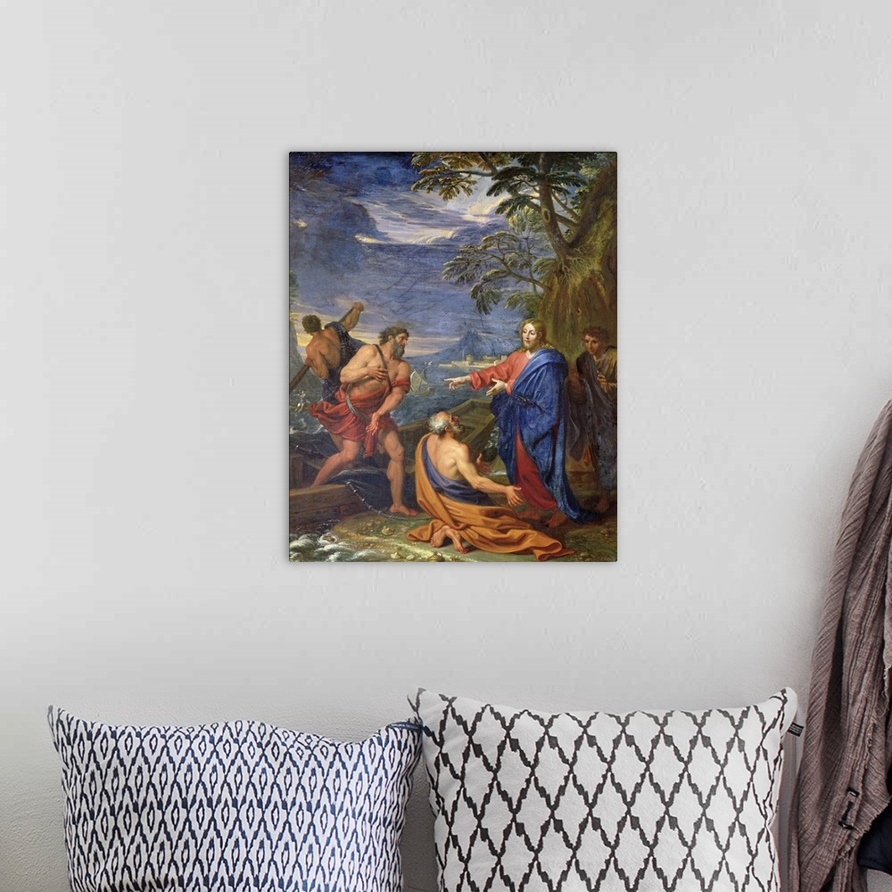 A bohemian room featuring The Calling of Saint Peter and Saint Andrew