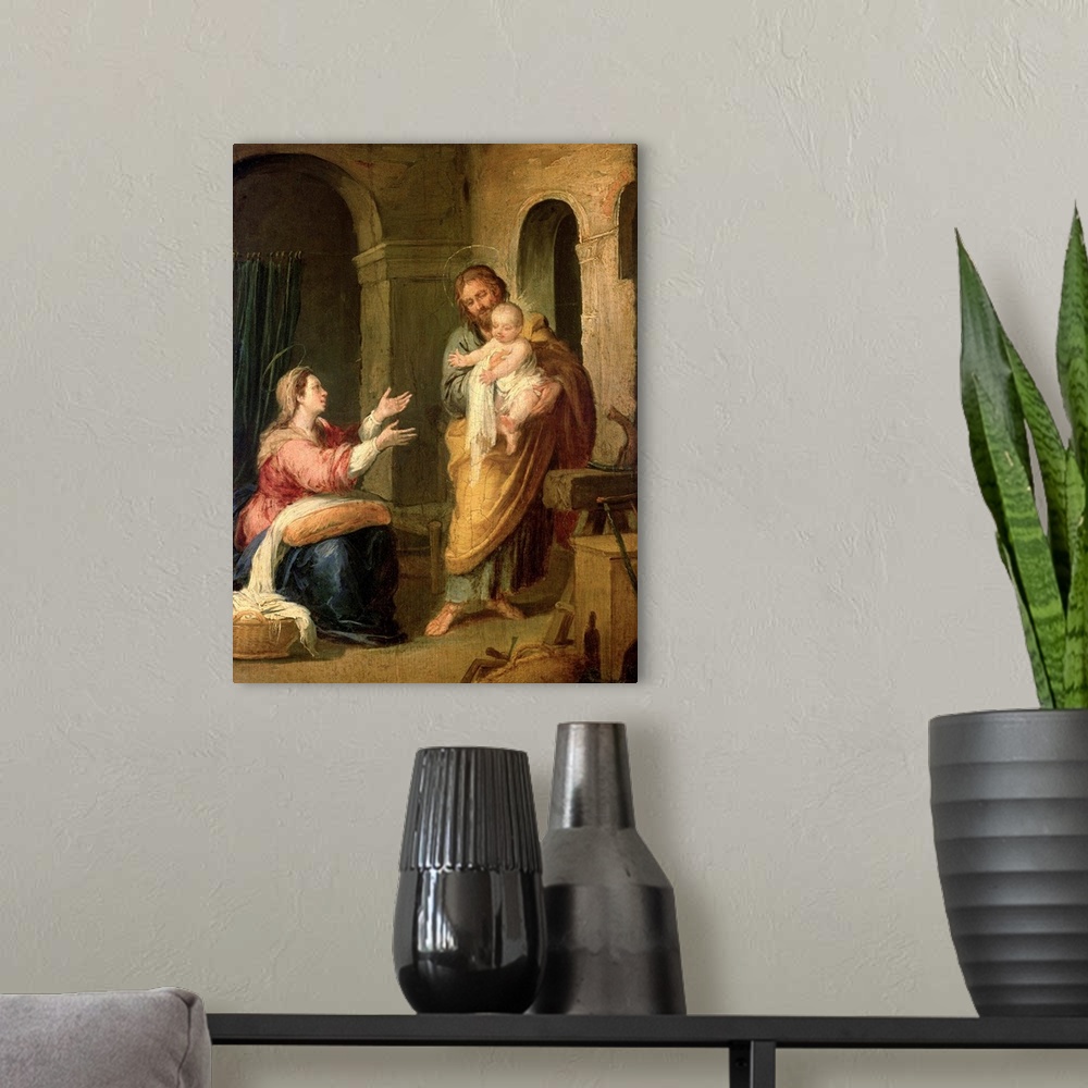 A modern room featuring The Holy Family, c.1660-70