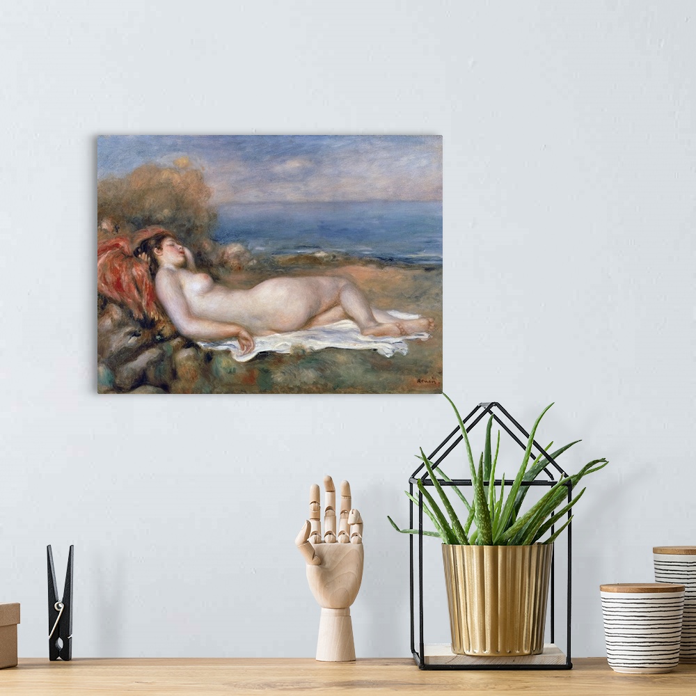 A bohemian room featuring The Nude In The Grass