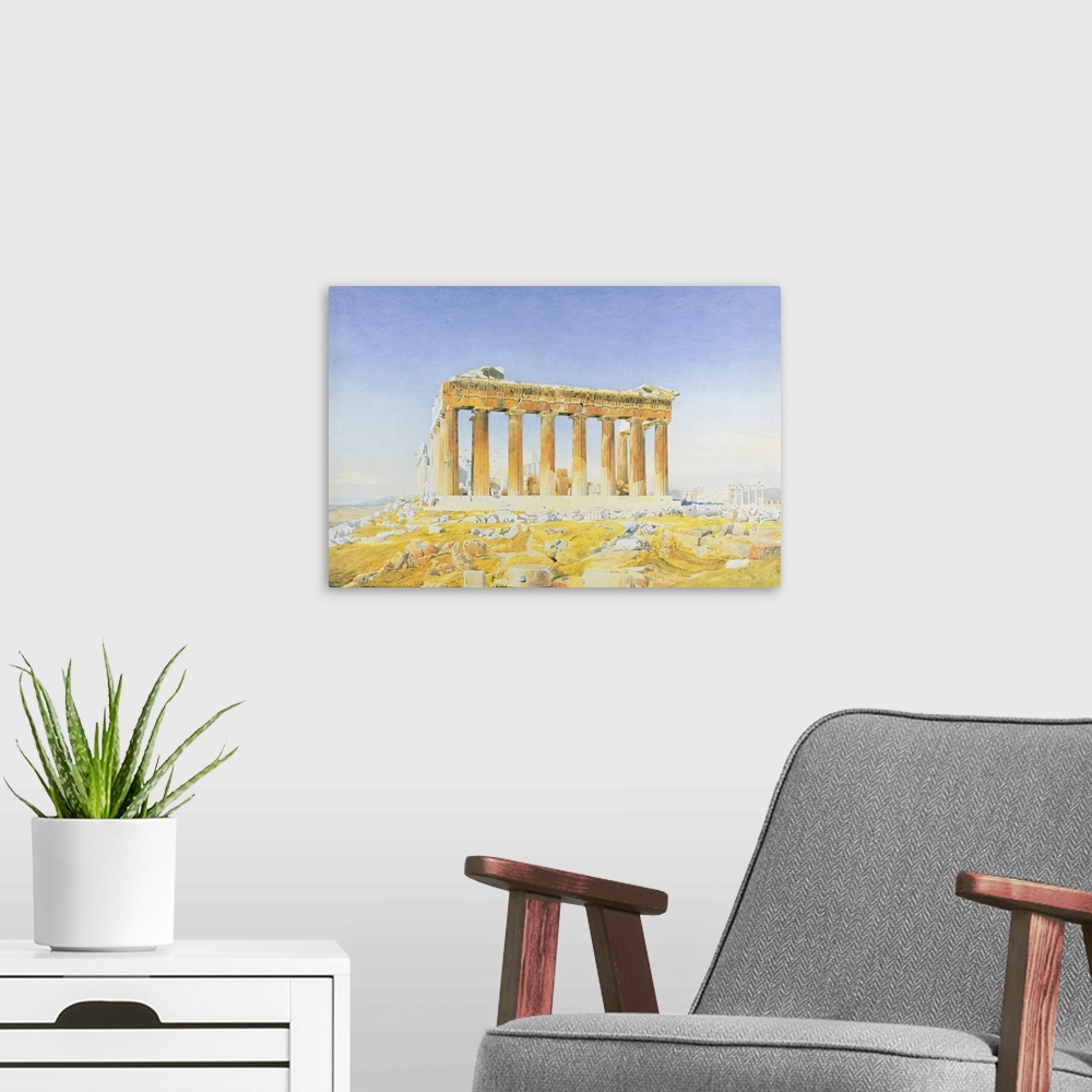 A modern room featuring The Parthenon, c.1834