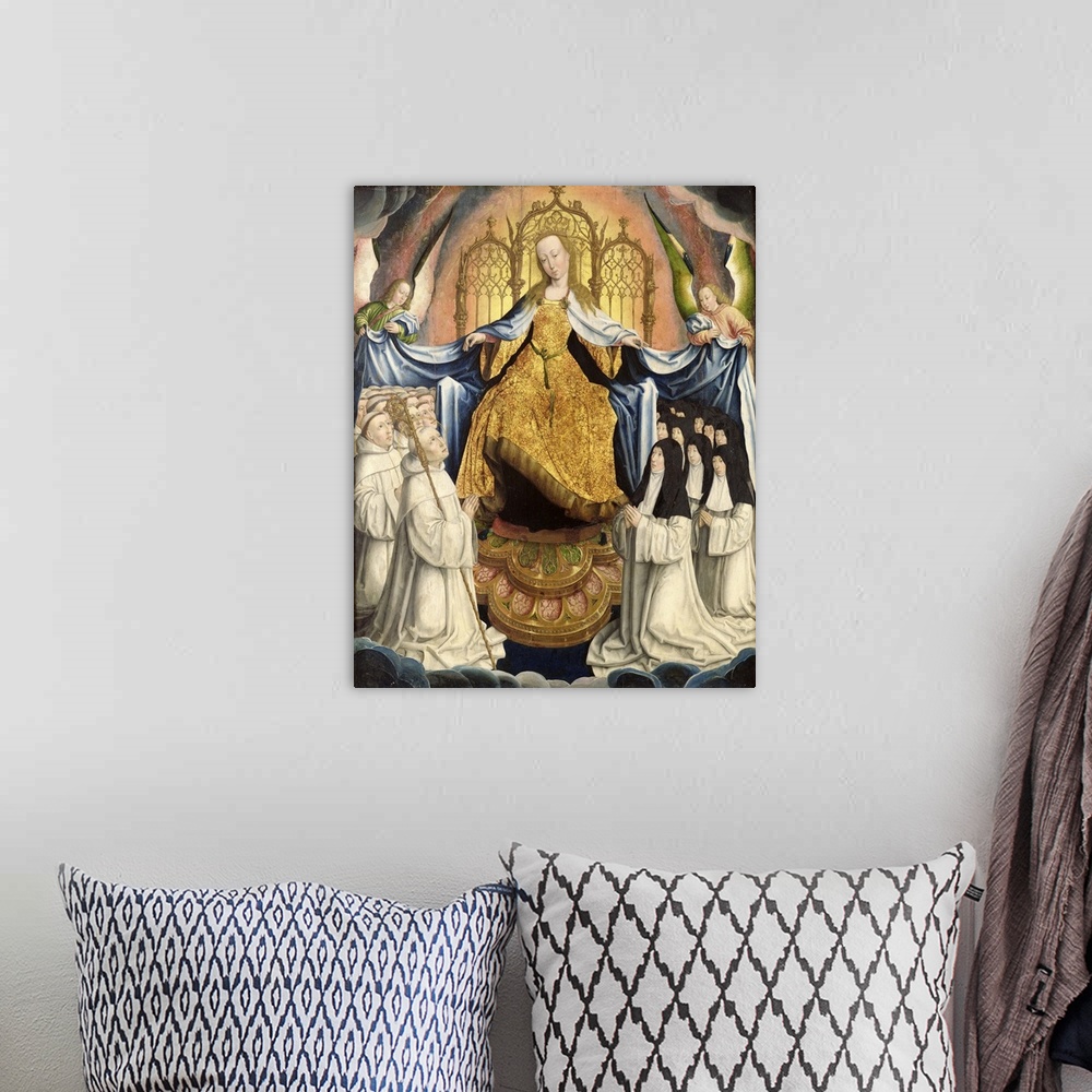 A bohemian room featuring The Virgin Sheltering the Order of Citeaux