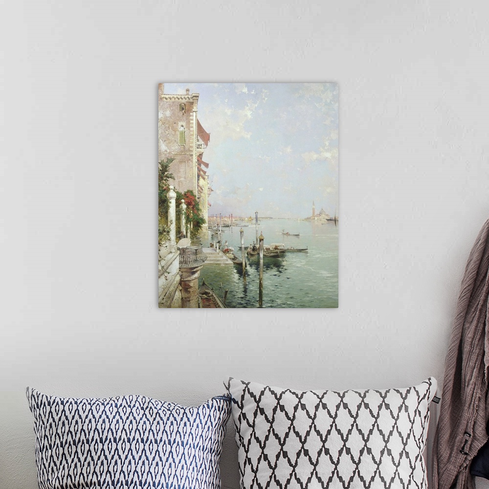 A bohemian room featuring Venice: View from the Zattere with San Giorgio Maggiore in the Distance