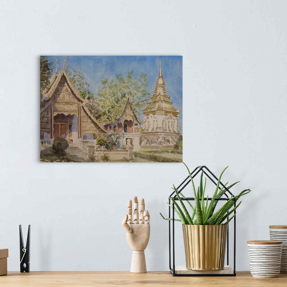 A bohemian room featuring Wat Chiang Man, Chiang Mai