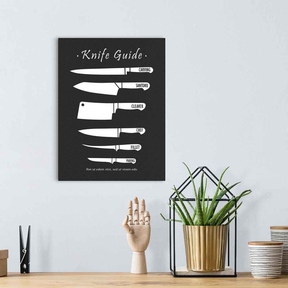 A bohemian room featuring Butchery Knives