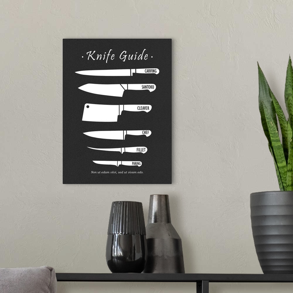 A modern room featuring Butchery Knives