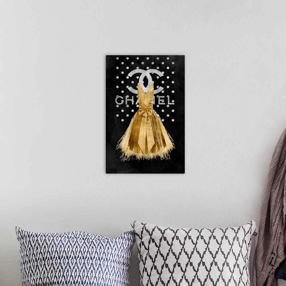 A bohemian room featuring Fashion Dress Gold