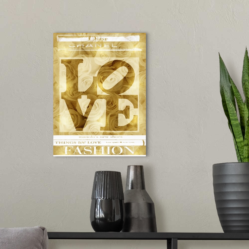 A modern room featuring Fashion Love