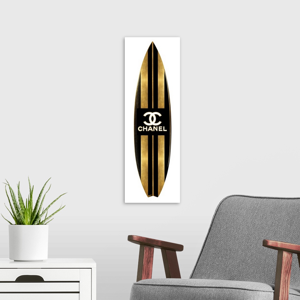A modern room featuring Fashion Surfboard I